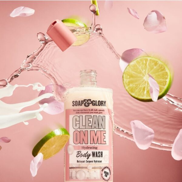 Soap & Glory's CLEAN ON ME Hydrating Body Wash (500ml) - Image 3